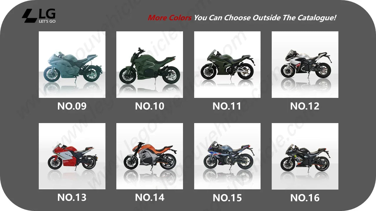 Mid Drive 8000W 10000W Belt Motor Reverse Shock Absorber Fat Tire Electric Motorcycles For Sale 250KM