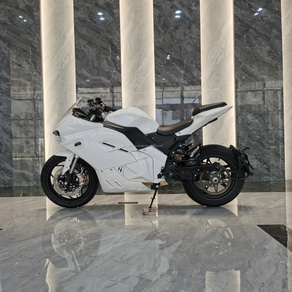 Mid Drive 8000W 10000W Belt Motor Reverse Shock Absorber Fat Tire Electric Motorcycles For Sale 250KM