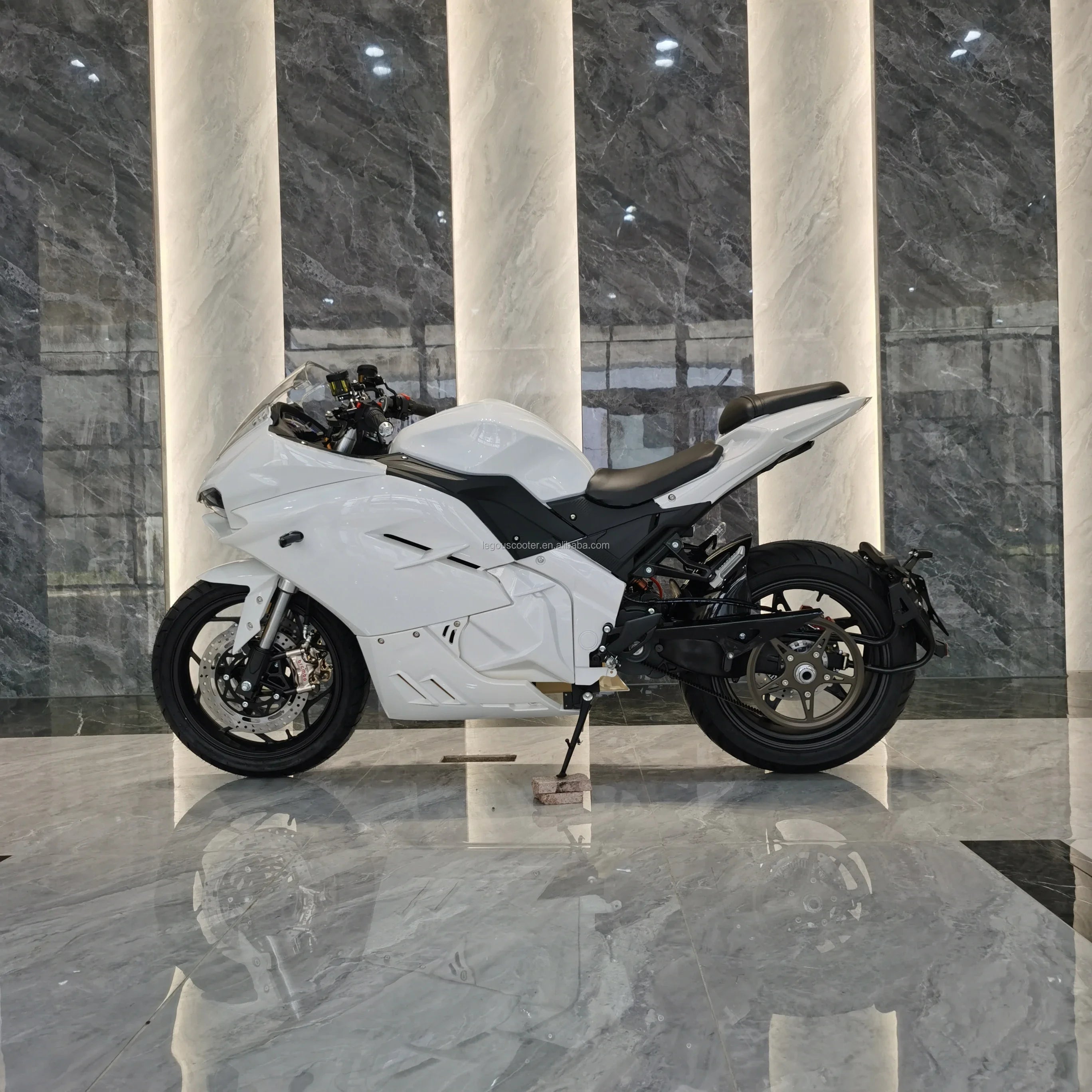 Mid Drive 8000W 10000W Belt Motor Reverse Shock Absorber Fat Tire Electric Motorcycles For Sale 250KM