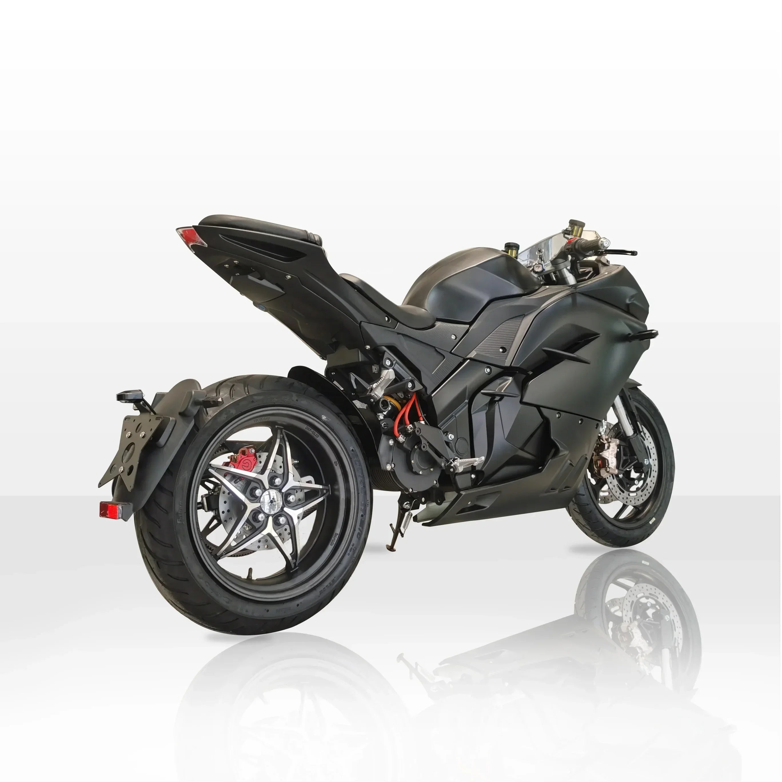 Mid Drive 8000W 10000W Belt Motor Reverse Shock Absorber Fat Tire Electric Motorcycles For Sale 250KM