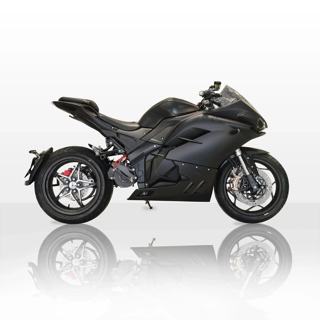 Mid Drive 8000W 10000W Belt Motor Reverse Shock Absorber Fat Tire Electric Motorcycles For Sale 250KM